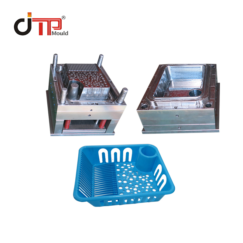Single - Cavity Plastic Dish Rack for Kitchen Mould