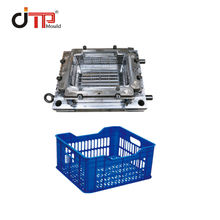 Widely Use Collapsible Plastic Injection Crate Mould